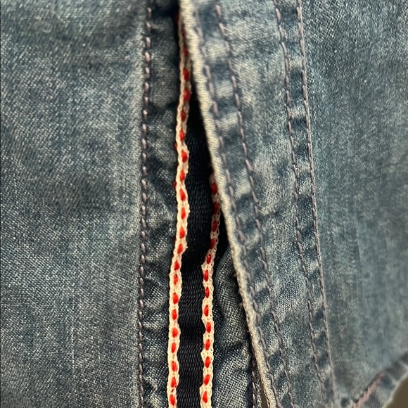 Guess Blue Long Sleeve Button Down Shirt - Picture 7 of 10